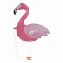 Ходячий шар Фламинго (розовый) 97 см - 2