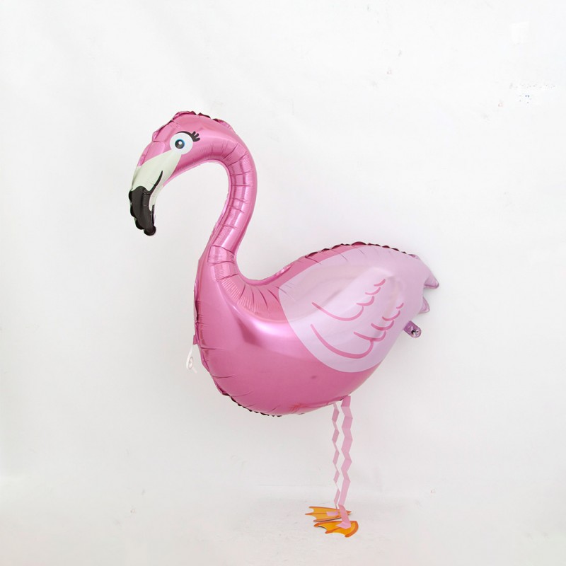 Ходячий шар Фламинго (розовый) 97 см - 3