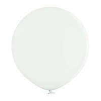 Большой воздушный шар белого цвета 60 см