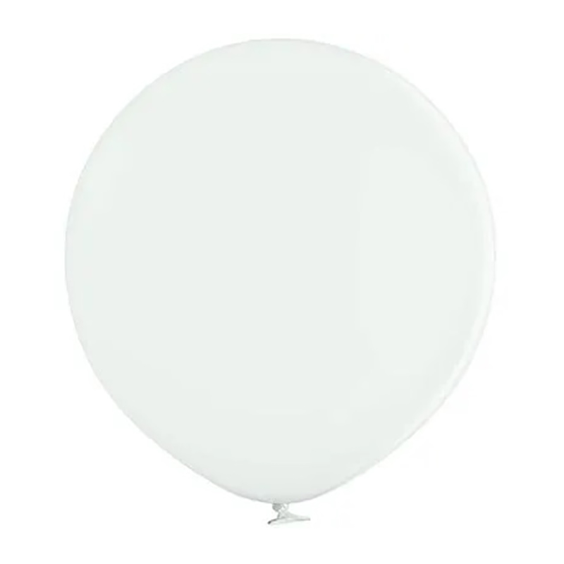 Большой воздушный шар белого цвета 60 см - 1109-0441