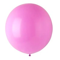 Большой воздушный шар лилового цвета 60 см