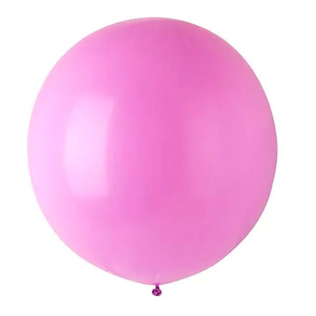 Большой воздушный шар лилового цвета 60 см