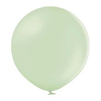 Большой воздушный шар светло-зеленого цвета 60 см