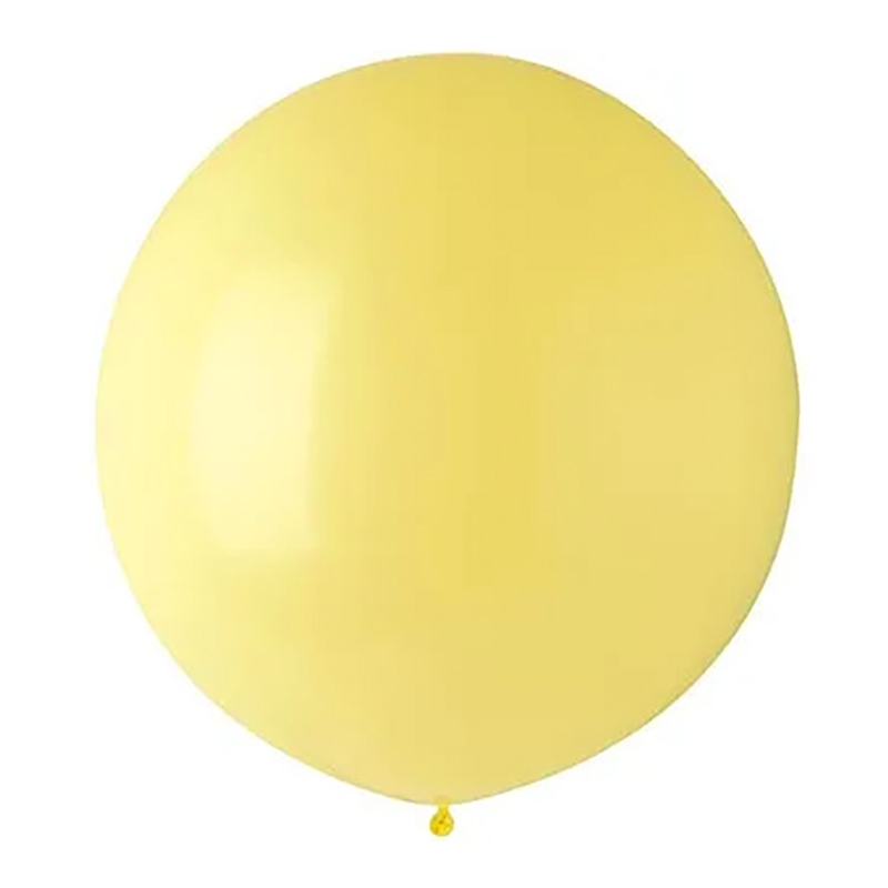 Огромный воздушный шарик желтого цвета