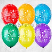 Гелиевые шарики на день рождения "Сочные"
