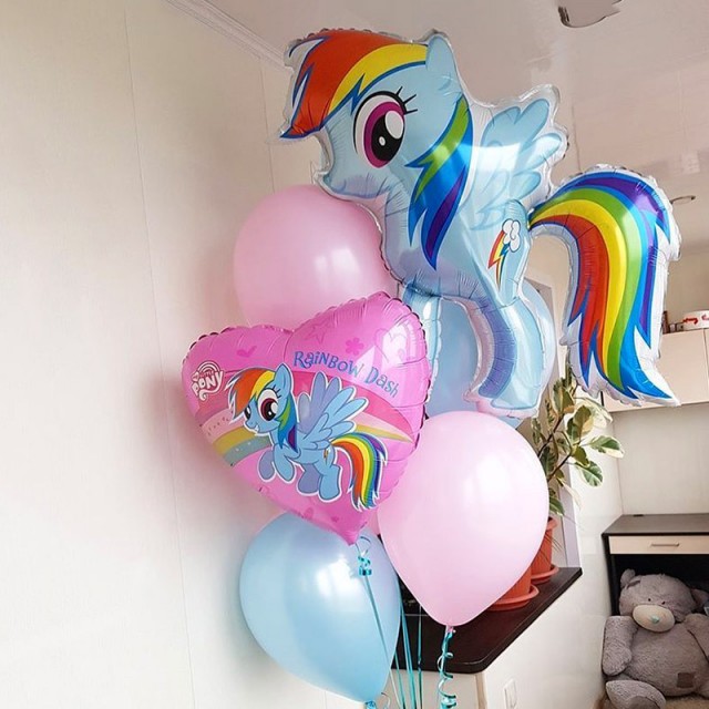 Набор шаров с сердцами My Little Pony - 49-0005
