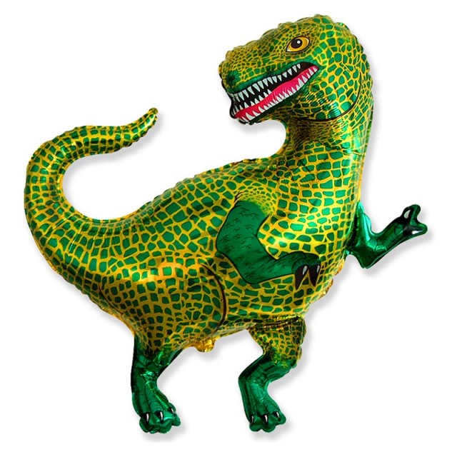 Шар фольгированный "Динозавр Тираннозавр" 84 см