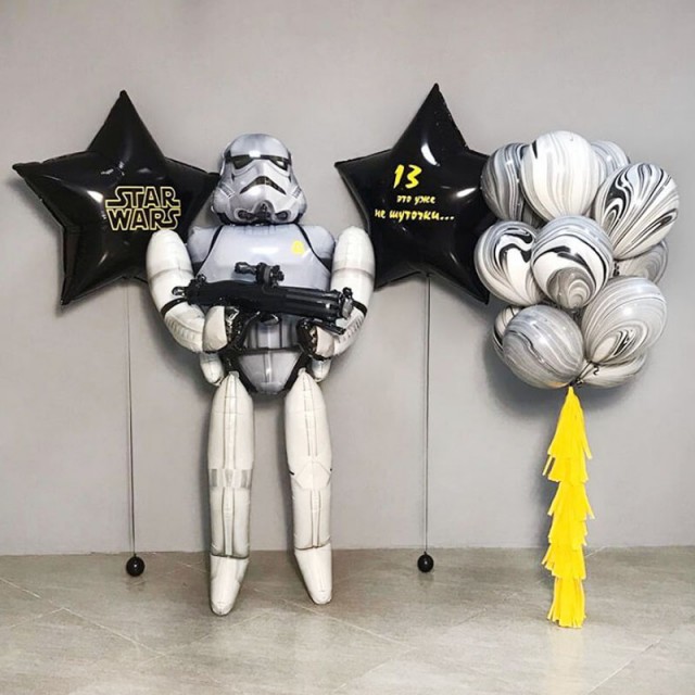 Комплект из шаров Звездные войны "Это не шутки"