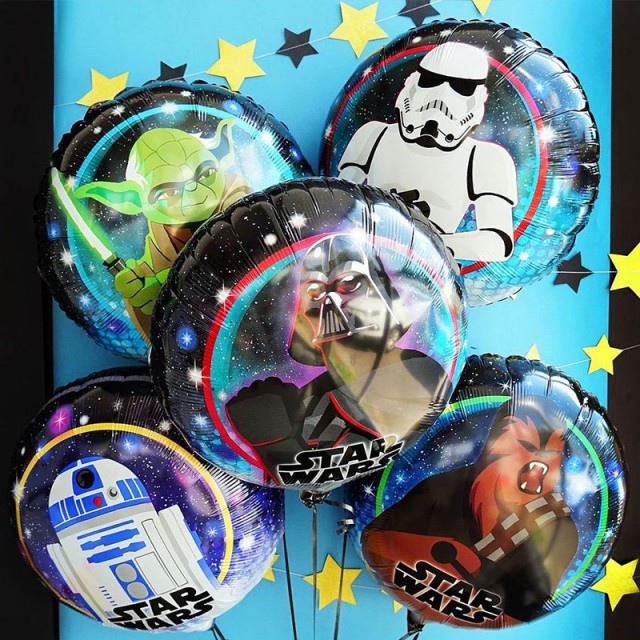 Набор шаров в стиле Звездные войны "Галактика"
