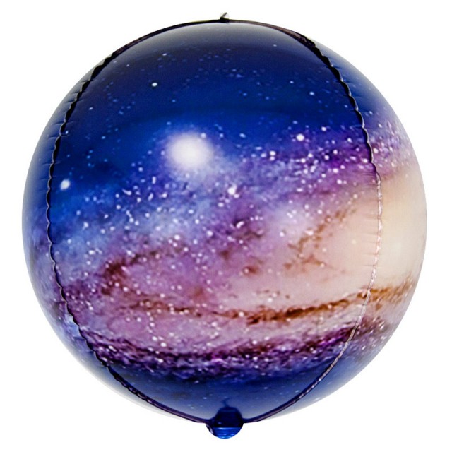 Шар сфера, "Млечный путь в космосе", 61 см. -  550067