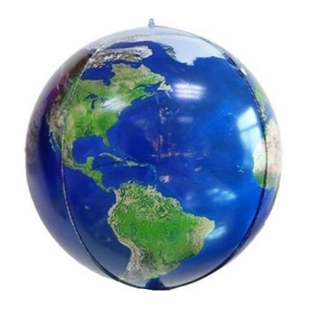 Шар сфера "Планета Земля", 56 см.
