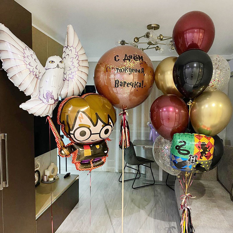 Воздушные шары Гарри Поттер на день рождения