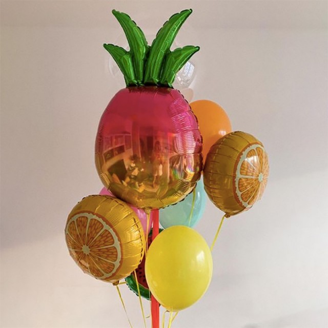 Воздушные шары девушке на день рождения "Летний сет"
