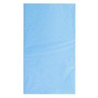Одноразовая скатерть праздничная голубого цвета 130х180 см