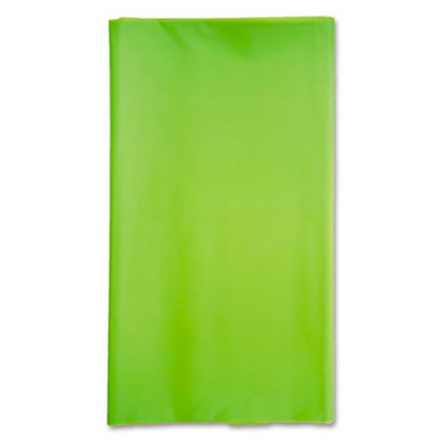 Одноразовая скатерть праздничная светло-зеленого цвета 140х275 см