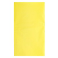 Одноразовая скатерть праздничная желтого цвета 130х180 см