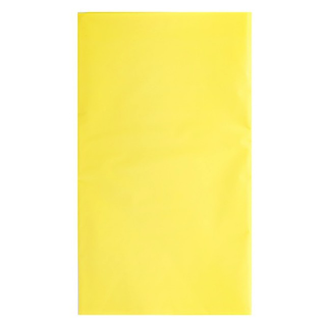 Одноразовая скатерть праздничная желтого цвета 130х180 см - 1502-4962