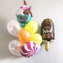 Фольгированные шары с гелием мороженое 1