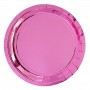 Тарелки для детского праздника розового цвета