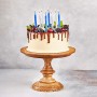 Праздничные свечи на торт синие