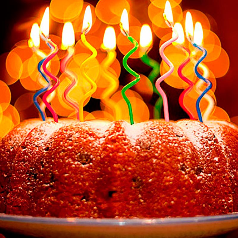 Свечи на день рождения для торта