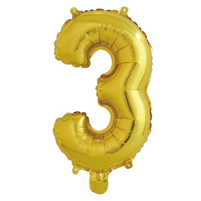 Фольгированный шар буква "З" золотого цвета размером 41 см