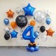 Воздушные шары на 4 года для мальчика или девочки на день рождения