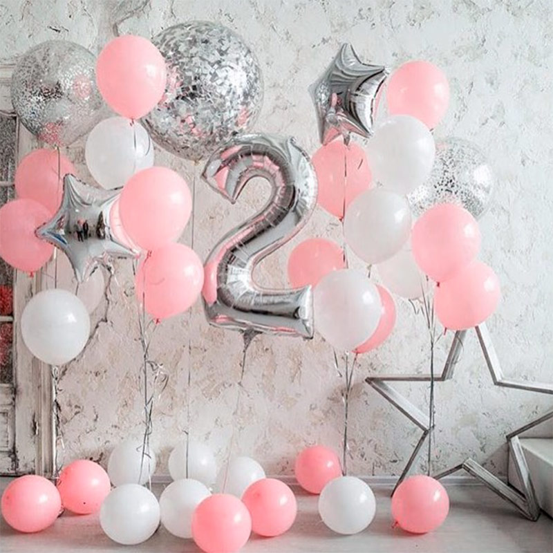 Фотозона шарами на день рождения 2 года - 1