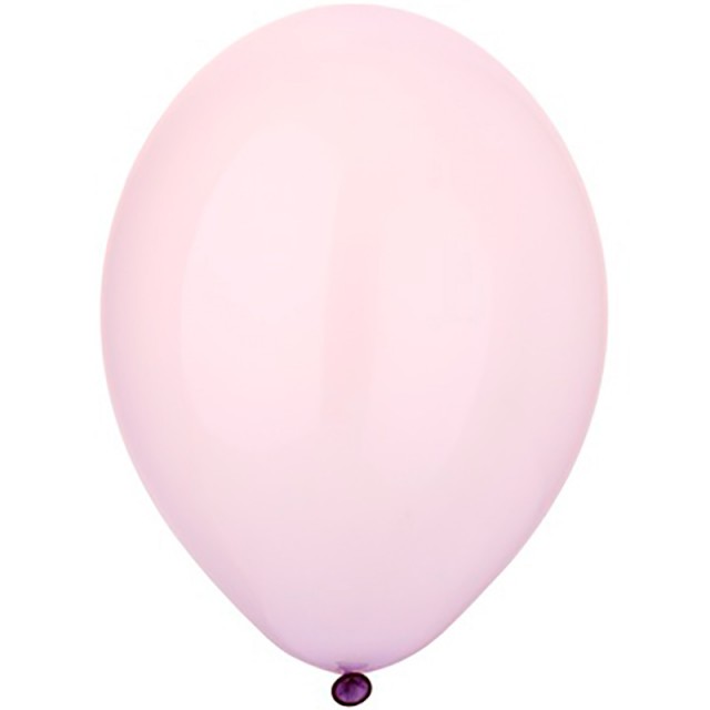 Прозрачный шарик светло фиолетового цвета с гелием