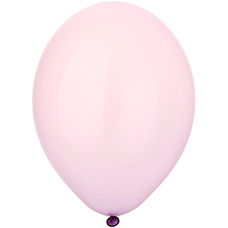 Прозрачный шарик светло фиолетового цвета с гелием - 1