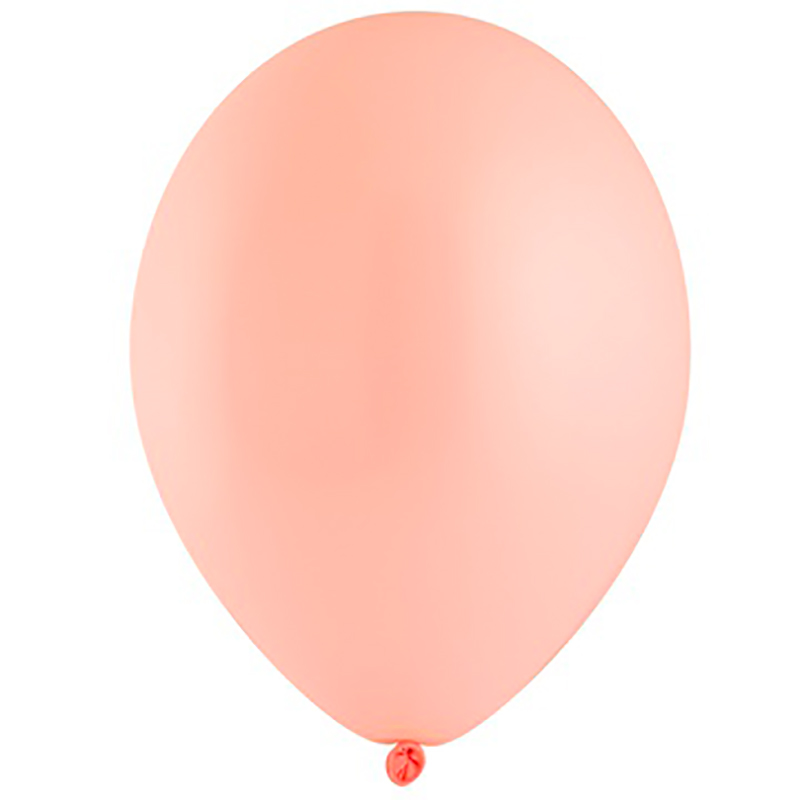 Шарик макарунс нежного светло-розового цвета с гелием - 1
