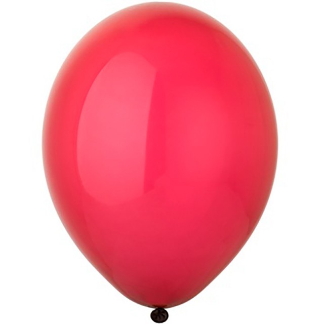 Воздушный шар кристалл цвета Бургундия с гелием