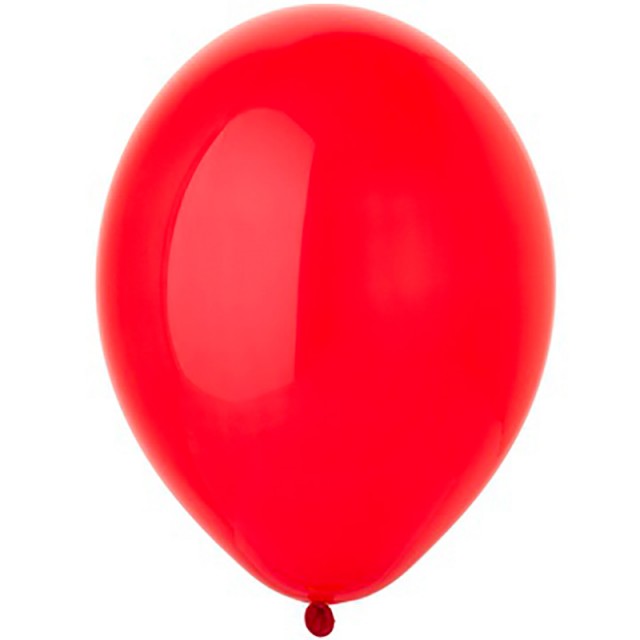 Воздушный шар кристалл красного цвета с гелием