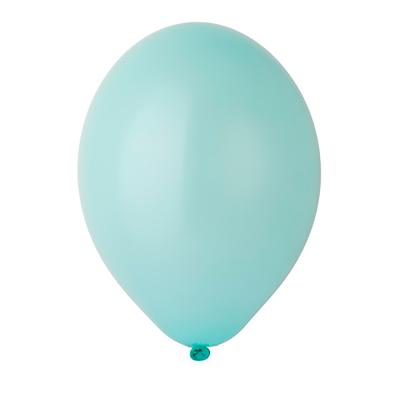 Воздушный шар Аквамарин пастель с гелием - 1