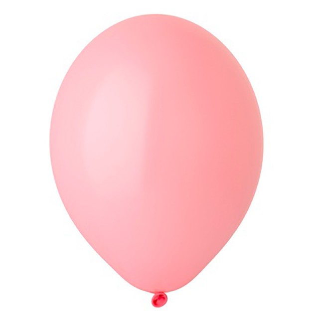 Воздушный шар нежно розовый пастель с гелием - 1102-0003