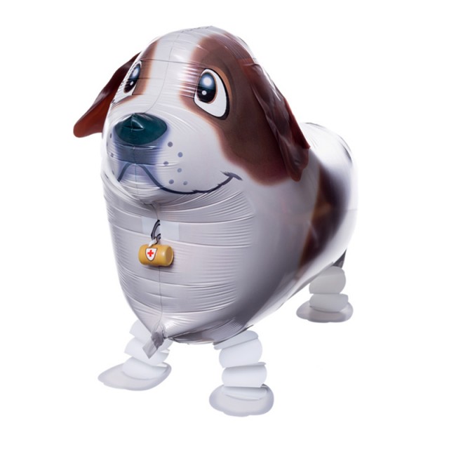 Ходячий шар Собака (коричневая) 61 см - R2268